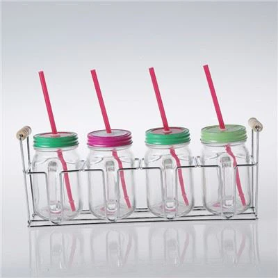 16 унцій скляна банка Мейсон