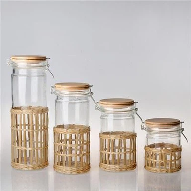 Скляні контейнери для зберігання печива