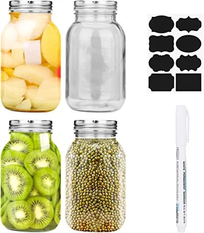 Банка для зберігання Mason на 32 унції з кришкою