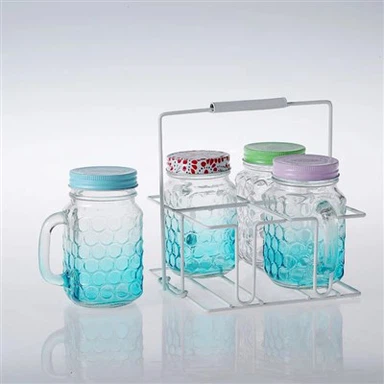 Стакани для пиття Blue Mason Jar