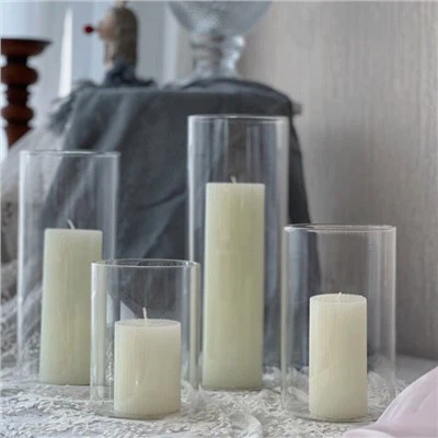 Зробіть заяву за допомогою скляного свічника