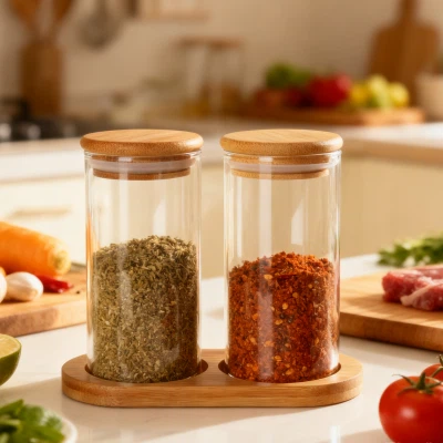 Набір банок для зберігання з 2 предметів