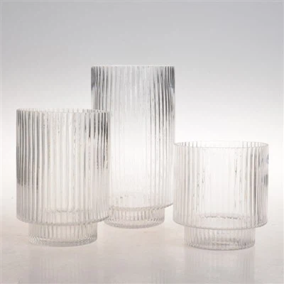 Набір старовинних скляних склянок зі скляними соломинками Чашки для кави з льодом для віскі